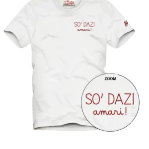 T-Shirt Uomo Saint Barth portofino-00163l DAZI AMARI 01N EMB
