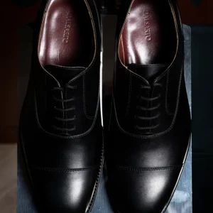 Scarpa Nera Opaca Oxford